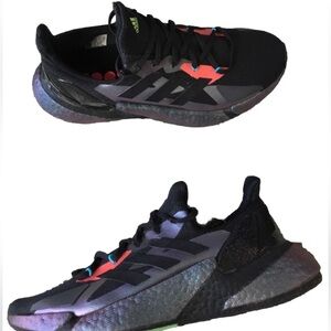 ADIDAS Mens size 8 1/2 X9000L4 BOOST RUNNING SNEAKER SHOES